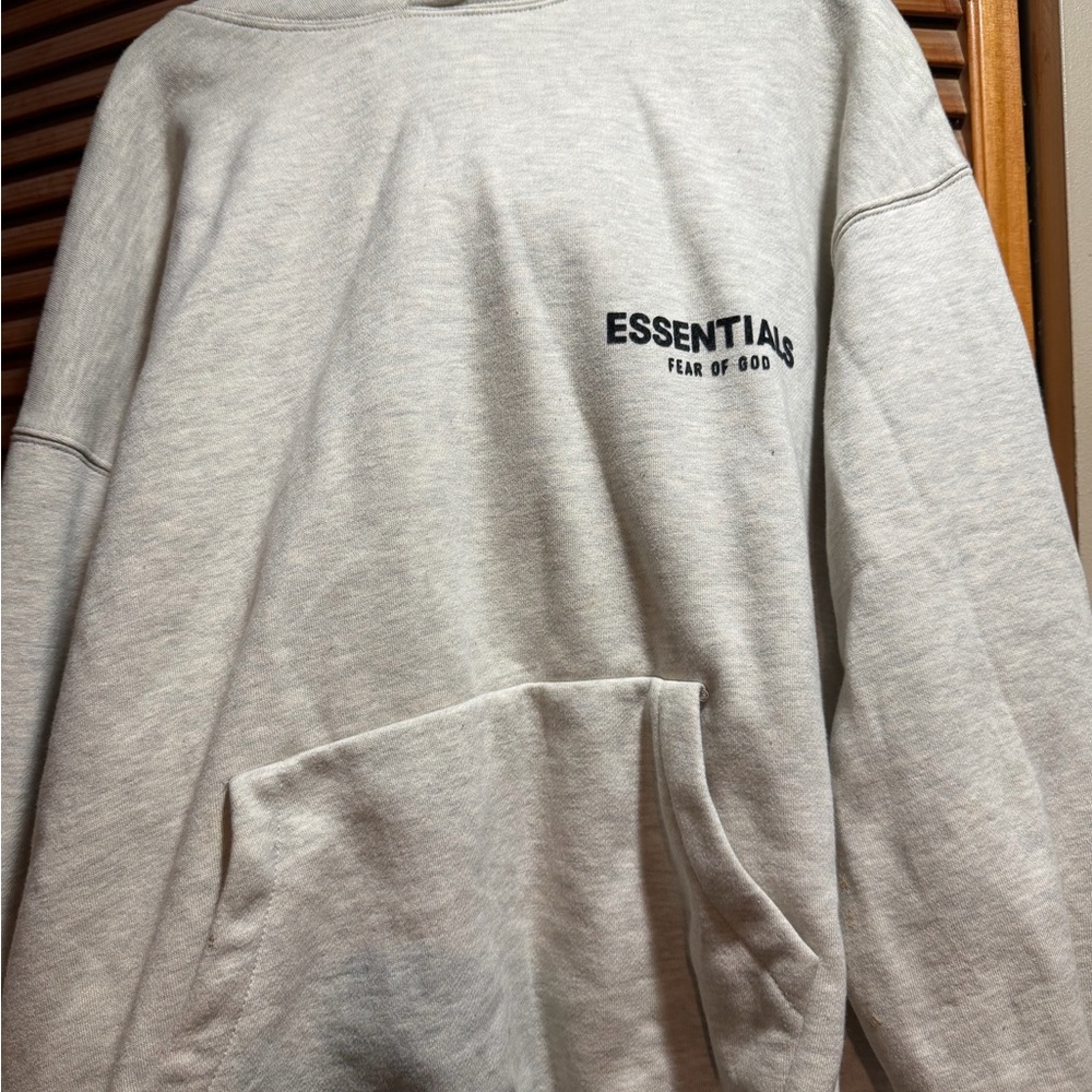 Essentials Light Gray Sweatshirt